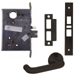 KIT - 03A Entry/Office Mortise Lock with Deadbolt, Less Mortise Cylinder, 613/US10B Oil Rubbed Bronze