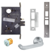 KIT - 03A Storeroom Mortise Lock with Deadbolt, 6-Pin C Keyway KD, 626/US26D Satin Chrome