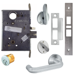 KIT - 03A Storeroom Mortise Lock with Deadbolt, ADA Thumbturn, 6-Pin C Keyway KD, 626/US26D Satin Chrome