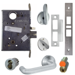 KIT - 03B Storeroom Mortise Lock with Deadbolt, ADA Thumbturn, (FSIC) Full Size IC, with Temp Core, 626/US26D Satin Chrome
