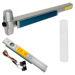 KIT - Alarmed Rim Exit Device, 990EO Exit Only Trim Plate, 36in, Grade 1, 630/US32D Satin Stainless Steel