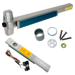 KIT - Alarmed Rim Exit Device, 110MD NL-OP Nightlatch Cylinder Assembly Trim, Optional Pull, 36in, Grade 1, 626/US26D Satin Chrome