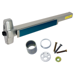 KIT - Rim Exit Device, 110MD NL-OP Nightlatch Cylinder Assembly Trim, Optional Pull, 48in, Hex Dogging, Grade 1, 626/US26D Satin Chrome