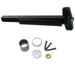KIT - Rim Exit Device, 110MD NL-OP Nightlatch Cylinder Assembly Trim, Optional Pull, 48in, Hex Dogging, Grade 1, 711/315 Flat Black