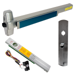 KIT - Alarmed Rim Exit Device, 990TP Thumb Piece Trim, 48in, Grade 1, 626/US26D Satin Chrome