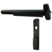 KIT - Rim Exit Device, 990TP Thumb Piece Trim, 36in, Hex Dogging, Grade 1, 711/315 Flat Black