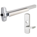 KIT - Fire Rated Rim Exit Device, 996L-06 Lever Trim, RHR Right Hand Reverse/Reversible Handing, 48in, No Dogging, Grade 1, 626/US26D Satin Chrome
