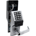 Networx Prox Reader & Keypad Cylindrical Lock, SFIC Prep, No Core, 5000 Users, 35,000 Audit Trail, Supports 802.11 or Ethernet, No Hardwiring, With DPS, 626/US26D Satin Chrome