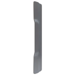 Narrow Latch Protector, 6in x 1-1/2in, SL Silver Coated
