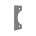 Short Latch Protector with Cut Out for Locks, 6in x 2-5/8in, SL Silver Coated