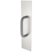 Pull Plate 4in x 16in, Pull Size 3/4in Diameter x 5-1/2in CTC Mounting, 630/US32D Stainless Steel