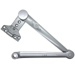4040XP Hold Open Spring Cush Arm, 689/AL Aluminum Powder Coat