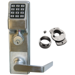 KIT - Trilogy T3 Keypad - Von Duprin Exit Trim, Weather Proof, Schlage FSIC Rim Cylinder Adaptor, 2000 Users, 500 Scheduled Events, 40,000 Audit Trail Events, 626/US26D Satin Chrome