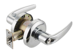 Entrance Lever, Grade 2, 6-Pin Schlage C Keyway KD, 2-3/4in Backset, 626/US26D Satin Chrome