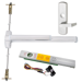 KIT - Alarmed (Requires 1-1/4in Mortise Cylinder), CVR (Concealed Vertical Rod) Grooved Exit Device, 996L-06 Lever Trim (Requires Rim Cylinder), RHR Right Hand Reverse/Reversible Handing (Snap Ring Tool Needed), 36in x Adjustable (Heights Up to 120in), Grade 1, 626/US26D Satin Chrome