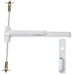 KIT - CVR (Concealed Vertical Rod) Grooved Exit Device, 990-06 Nightlatch Trim (Requires Rim Cylinder), 36in x Adjustable (Heights Up to 120in), Grade 1, 626/US26D Satin Chrome
