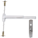 KIT - CVR (Concealed Vertical Rod) Grooved Exit Device, 990TP Thumb Piece Trim (Requires Rim Cylinder), 36in x Adjustable (Heights Up to 120in), Grade 1, 626/US26D Satin Chrome