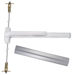 KIT - LD (Less Dogging), CVR (Concealed Vertical Rod) Grooved Exit Device, Exit Only, No Trim, 36in x Adjustable (Heights Up to 120in), Grade 1, 626/US26D Satin Chrome