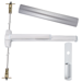 KIT - LD (Less Dogging), CVR (Concealed Vertical Rod) Grooved Exit Device, 990-06 Nightlatch Trim (Requires Rim Cylinder), 36in x Adjustable (Heights Up to 120in), Grade 1, 626/US26D Satin Chrome