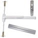 KIT - LD (Less Dogging), CVR (Concealed Vertical Rod) Grooved Exit Device, 990TP Thumb Piece Trim (Requires Rim Cylinder), 36in x Adjustable (Heights Up to 120in), Grade 1, 626/US26D Satin Chrome