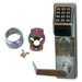 KIT - Trilogy T3 Prox Reader & Keypad - Von Duprin Exit Trim, Weather Proof, ASSA Rim Cylinder Adaptor, 2000 Users, 500 Scheduled Events, 40,000 Audit Trail Events, 626/US26D Satin Chrome