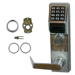 KIT - Trilogy T3 Prox Reader & Keypad - Von Duprin Exit Trim, Weather Proof, Best SFIC Rim Cylinder Adaptor, 2000 Users, 500 Scheduled Events, 40,000 Audit Trail Events, 626/US26D Satin Chrome