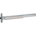 Narrow Stile Rim Exit Device, Exit Only No Trim, 36in, Hex Dogging, Grade 1, 628/US28 Anodized Aluminum