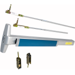 KIT - Alarmed Narrow Stile CVR Concealed Vertical Rod Exit Device, 360L-06 Lever Trim, LHR Left Hand Reverse/Reversible Handing, 36in x 84in, Grade 1, 626/US26D Satin Chrome