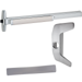 KIT - Less Dogging, Narrow Stile Rim Exit Device, 386NL Nightlatch Trim, LHR Left Hand Reverse, 36in, Grade 1, 626/US26D Satin Chrome