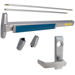 KIT - Narrow Stile SVR Surface Vertical Rod Exit Device, 360L-06 Lever Trim, LHR Left Hand Reverse/Reversible Handing, 36in x 84in, Hex Dogging, Grade 1, 626/US26D Satin Chrome