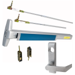 KIT - Narrow Stile CVR Concealed Vertical Rod Exit Device, 360L-06 Lever Trim, RHR Right Hand Reverse/Reversible Handing, 36in x Adjustable 80in to 100in, Hex Dogging, Grade 1, 626/US26D Satin Chrome