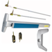 KIT - Narrow Stile CVR Concealed Vertical Rod Exit Device, 386NL Nightlatch Trim, LHR Left Hand Reverse, 36in x 84in, Hex Dogging, Grade 1, 626/US26D Satin Chrome