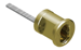 Best SFIC Rim Cylinder Housing, 605/US3 Bright Brass