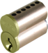 Best 7-Pin Uncombinated Core (SFIC), WA Keyway, 606/US4 Satin Brass