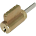 Knob (Key-in-Knob) Cylinder 5-Pin Yale 8, Zero Bitted, 606/US4 Satin Brass