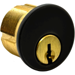 Mortise Cylinder 1-1/8in 6-Pin Sargent LA, Adams Rite/Yale Cam, 613/US10B Oil Rubbed Bronze