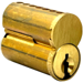 Best 7-Pin Uncombinated Core (SFIC), A Keyway, 606/US4 Satin Brass