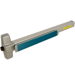 Rim Exit Device, Exit Only No Trim, 48in, Hex Dogging, Grade 1, 628/US28 Anodized Aluminum