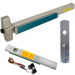 KIT - Alarmed Rim Exit Device, 990NL Nightlatch Trim, 48in, Grade 1, 628/US28 Anodized Aluminum
