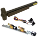 KIT - RX (Request to Exit Switch), QEL (Quiet Electric Latch Retraction), Rim Exit Device, Exit Only No Trim, 36in, Grade 1, 710/313 Dark Bronze