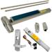 KIT - Alarmed, SVR (Surface Vertical Rod) Smooth Exit Device, 996L-06 Lever Trim, RHR Right Hand Reverse/Reversible Handing, 36in x 84in, Grade 1, 626/US26D Satin Chrome