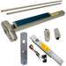 KIT - Alarmed SVR Surface Vertical Rod Smooth Exit Device, 990NL Nightlatch Trim, 36in x 84in, Grade 1, 626/US26D Satin Chrome