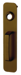 Exit Trim - Nightlatch Pull Handle x Plate, Less Cylinder, 613/US10B Oil Rubbed Bronze
