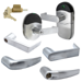 KIT - Mobile Enabled Wireless Cylindrical Lock, 125khz Proximity, 13.56MHz Smart, 2.4GHz Bluetooth Low Energy Reader, Key-in-Lever, Less Cylinder, Athens Lever, 5000 Users, 2000 Audits, 2-3/4in Backset, ANSI Strike, Grade 1, 626/US26D Satin Chrome