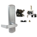KIT - Motor Driven Electrified RV 06 Blank Escutcheon Lever Trim, FS or FSE Via Dip Switch, 12/24VDC, 98/99 Rim and Vertical Rod Exits, LHR Left Hand Reverse/Reversible Handing, (Snap Ring Tool Needed), 626/US26D Satin Chrome