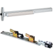 KIT -  QEL (Quiet Electric Latch Retraction), Narrow Stile Rim Exit Device, Exit Only No Trim, 36in, Grade 1, 626/US26D Satin Chrome