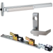 KIT -  QEL (Quiet Electric Latch Retraction), Narrow Stile Rim Exit Device, Lever Trim, 36in, Grade 1, 626/US26D Satin Chrome