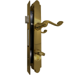 Thin Line Entry Cylinder x Cylinder, Marks A Keyway, 5 Pin, Left Hand Reverse, 609/US5 Antique Brass