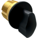 Mortise Thumbturn Cylinder 1-1/8in, Adams Rite/Yale Cam, 622/US19 Matte Black