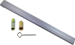 35A/98 Hex Dog Conversion Kit Fits 3ft - 4ft Exit Devices, 3ft Cut Down in Field, 628/US28 Anodized Aluminum